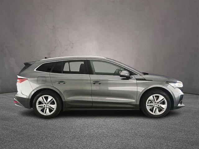 Skoda Enyaq iV 85 Selection 286pk Automaat, Adaptive cruise control, Stoelverwarming, Stuurverwarming, Achteruitrijcamera, Dodehoeksensoren, Keyless entry, Parkeersensoren, LED koplampen, Navigatie, App-connect