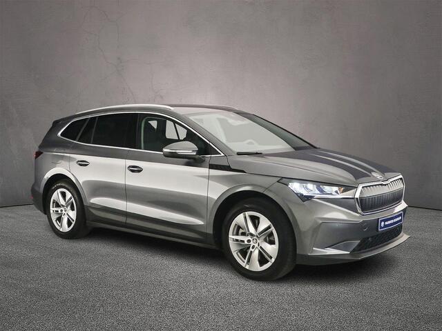 Skoda Enyaq iV 85 Selection 286pk Automaat, Adaptive cruise control, Stoelverwarming, Stuurverwarming, Achteruitrijcamera, Dodehoeksensoren, Keyless entry, Parkeersensoren, LED koplampen, Navigatie, App-connect