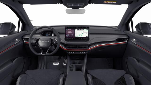 Skoda Enyaq iV Coupé 85 Elektromotor 286 1AT Sportline | Chrome interieur accenten | Driving mode select | LED interieurverlichting inclusief sfeerverlichting