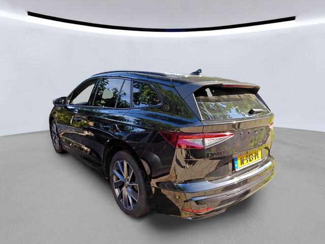 Skoda Enyaq iV 60 Sportline / SOH 91%/ WARMTEPOMP/ TREKHAAK/ PARK.SENSOREN V+A/ CAMERA/ STOELVERWARMING/ CRUISE/ DIGITAL DASH/ NAVI/ CLIMA