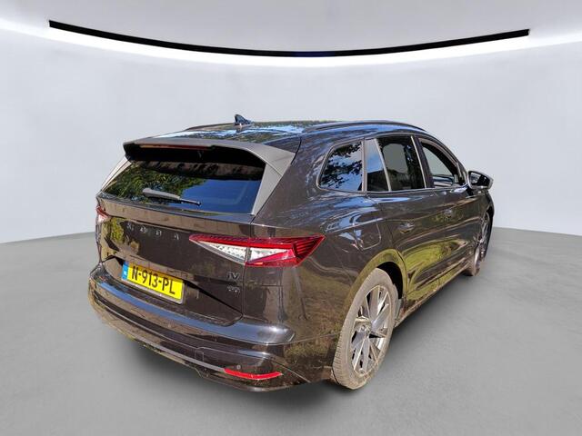 Skoda Enyaq iV 60 Sportline / SOH 91%/ WARMTEPOMP/ TREKHAAK/ PARK.SENSOREN V+A/ CAMERA/ STOELVERWARMING/ CRUISE/ DIGITAL DASH/ NAVI/ CLIMA