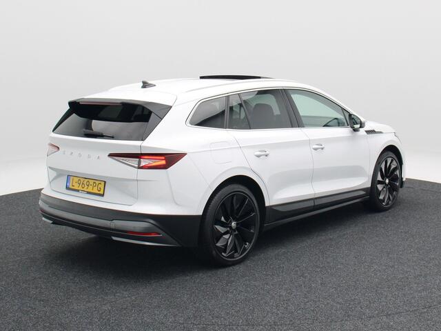 Skoda Enyaq iV 60 180 Pk | Panoramadak | Crystal Light LED | Stuur- en Stoelverwarming | Privacy Glass | Camera | 21 Inch