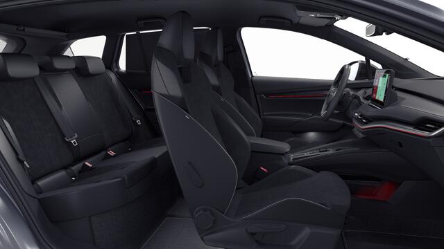 Skoda Enyaq iV 85 Elektromotor 286 1AT Sportline Tour Edition | Chrome interieur accenten | Driving mode select | Parkeersensoren voor en achter