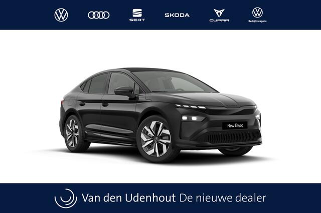 Skoda Enyaq iV Coupé 85 Elektromotor 286 1AT Sportline | Chrome interieur accenten | Driving mode select | LED interieurverlichting inclusief sfeerverlichting