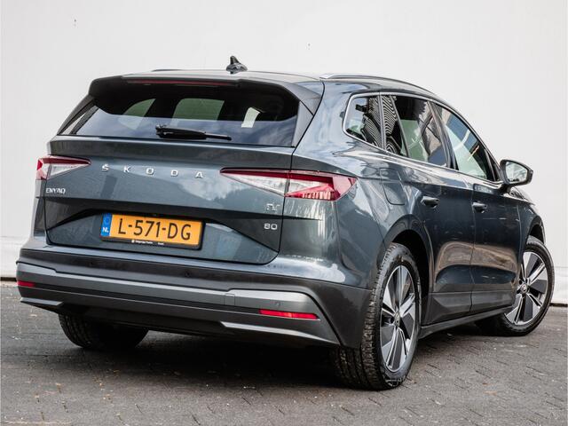 Skoda Enyaq iV 80 SOH 92% Stuurverwarming/ Camera/ Navigatie/ Carplay/ Blindspot/ Elektr. best. stoel