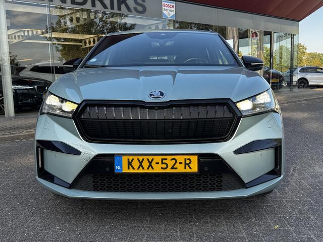Skoda Enyaq iV 80 Sportline Business | SOH: nnb | adaptive CC | assistentie Pakket Plus | Parkeer Pakket |