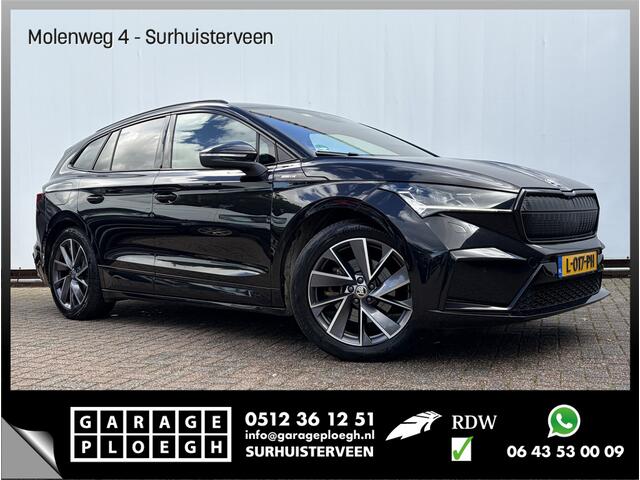 Skoda Enyaq iV 60 Sportline Soh 91,1% Trekhaak Adap.Cruise Stoel/Stuurverw Carplay Matrix Orig.NL