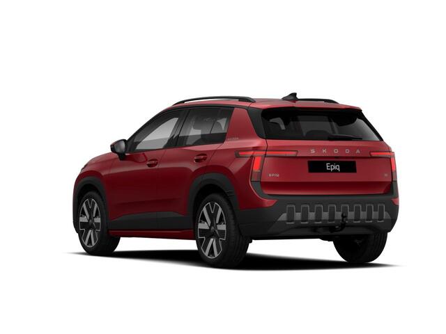 Skoda Epiq Business Launch Edition 56 kWh 211 pk | Interieur 'Suite' | Light & View Pakket | Panorama Dak | Trekhaak | Velgen: 19" lichtmetalen velgen Lark, zwart