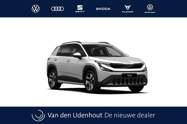 Skoda Epiq 55 Elektromotor 211 1AT Business Launch Edition | Achteruitrijcamera | Parkeersensoren achter | Sunset (donker getinte ramen achter)