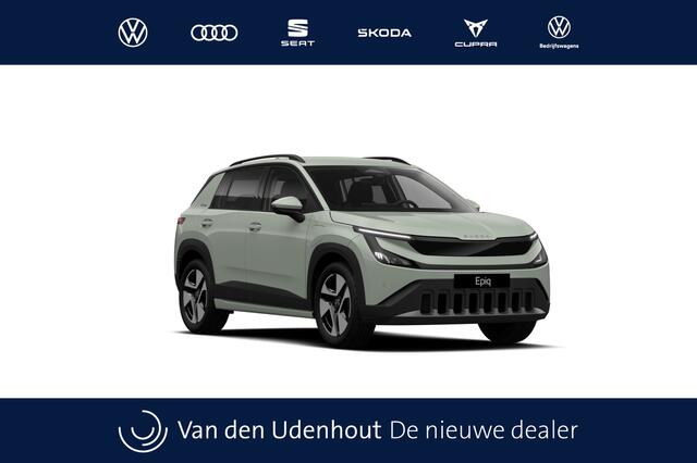 Skoda Epiq 55 Elektromotor 211 1AT Business Launch Edition | Achteruitrijcamera | Parkeersensoren achter | Sunset (donker getinte ramen achter)