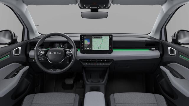 Skoda Epiq 55 Elektromotor 211 1AT Business Launch Edition | Achteruitrijcamera | Parkeersensoren achter | Sunset (donker getinte ramen achter)