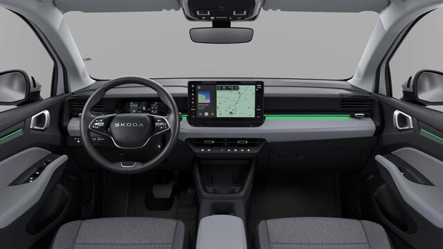 Skoda Epiq 55 Elektromotor 211 1AT Business Launch Edition | Achteruitrijcamera | Parkeersensoren achter | Sunset (donker getinte ramen achter)