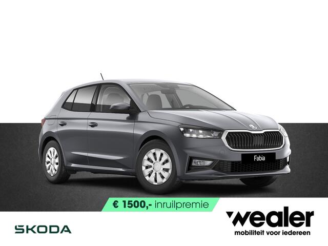 Skoda FABIA Selection 1.0 TSI 95 pk | Apple CarPlay / Android Auto | Parkeersensoren | Cruise control | Getint glas |