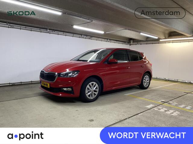 Skoda FABIA 1.0 TSI Business Edition 95 pk | Verlengde garantie | Navigatie via App | Autom. airco | Parkeersensoren achter | Stoelverwarming | LED koplampen |