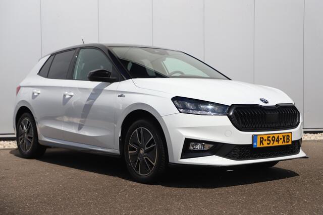 Skoda FABIA 1.0 TSI Monte Carlo Two Tone Navigatie Carplay Android 16 inch LMV Clima Cruise Parkeersensor