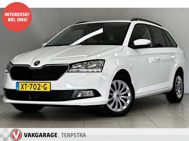 Skoda FABIA Combi 1.0 TSI Ambition/ Trekhaak/ Cruise Control/ Airco/ Bluetooth/ Apple+Android/ USB/ Isofix/ Navi /PDC/ Elek.Pakket/ Multi stuur/ Dagrijverlichting LED/ Mistlampen/ Armsteun/ Dakrails.