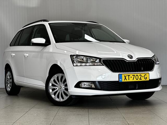 Skoda FABIA Combi 1.0 TSI Ambition/ Trekhaak/ Cruise Control/ Airco/ Bluetooth/ Apple+Android/ USB/ Isofix/ Navi /PDC/ Elek.Pakket/ Multi stuur/ Dagrijverlichting LED/ Mistlampen/ Armsteun/ Dakrails.