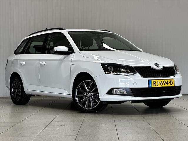 Skoda FABIA Combi 1.0 TSI Drive/ Trekhaak/ 16'' LMV/ LED Dagrijverl./ Navi/ Airco/ Cruise/ Elek. pakket/ Isofix/ Bluetooth/ Armsteun/ Multi. LEDER. Stuur/ Mistl./ PDC/ Dakrails.