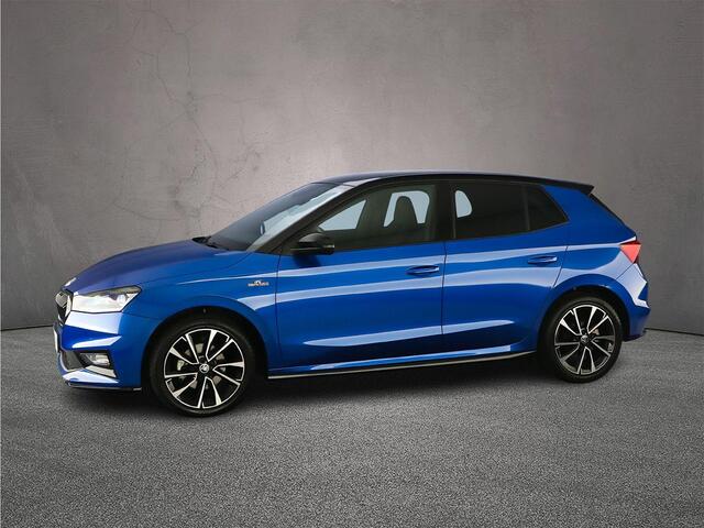 Skoda FABIA Monte Carlo 1.0 TSI 115pk DSG Automaat Panoramadak, Achteruitrijcamera, Cruise control, Stoelverwarming, App connect, Parkeersensoren, LED koplampen