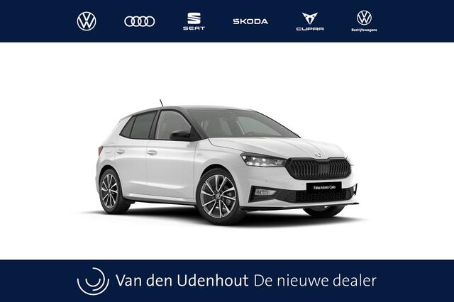 Skoda FABIA 1.0 TSI Greentech 95 5MT Monte Carlo Verwarmbare stoelen voor