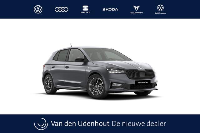 Skoda FABIA 1.0 TSI Greentech 95 5MT Monte Carlo Verwarmbare stoelen voor