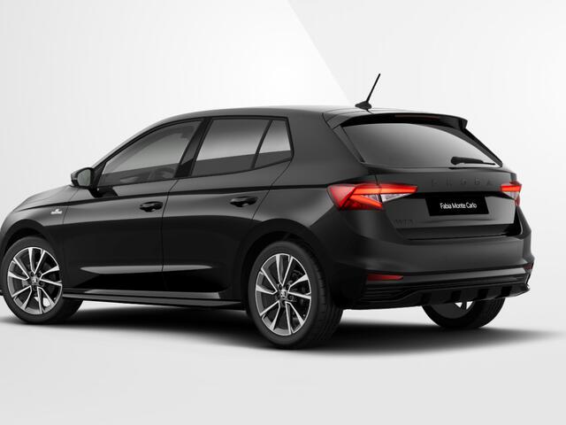 Skoda FABIA Monte Carlo 1.0 TSI 70 kW / 95 PK Hatchback 5 vers elling Hand. | 17'' lichtmetalen Velgen | Travel assist | verwarmbare voorstoelen | 1500,- inruilvoordeel!!