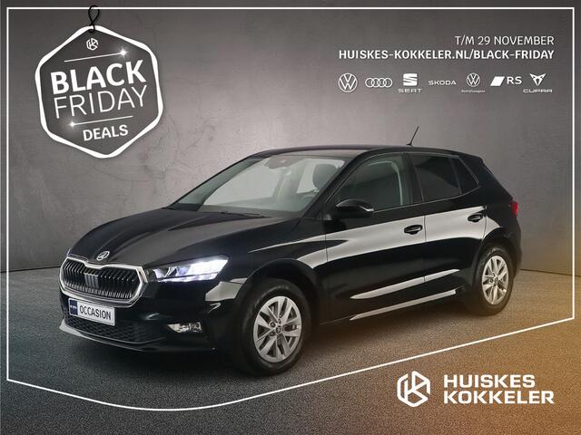 Skoda FABIA Selection 1.0 TSI 115pk DSG Automaat Cruise control, Stuurwiel verwarmd, Parkeersensor achter, App connect, LED koplampen, Stoelverwarming, Airco, Bluetooth