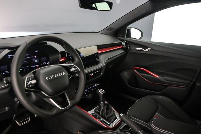 Skoda FABIA Monte Carlo 1.0 TSI 115pk DSG Automaat Adaptive cruise control, Achteruitrijcamera, LED koplampen, Stoelverwarming, Parkeersensoren, App connect, DAB, Radio