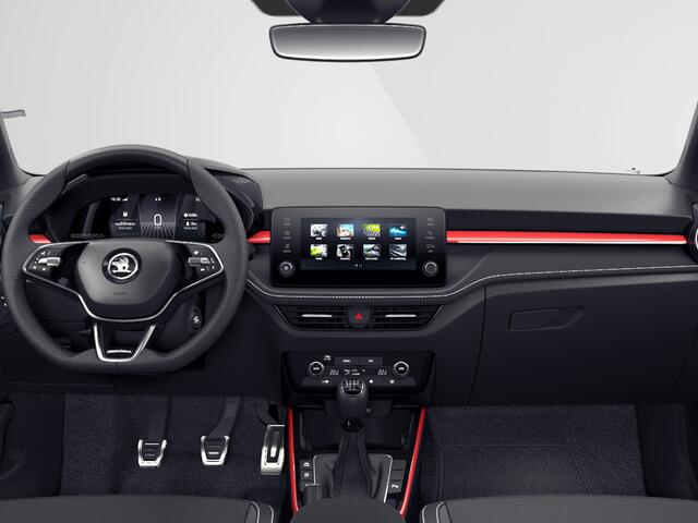 Skoda FABIA Monte Carlo 1.0 TSI 115 PK DSG | 18 inch Libra | Licht en Zicht Plus | Travel Assist | Verwarmde stoelen voor