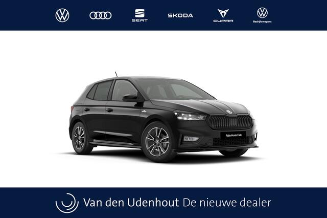 Skoda FABIA 1.0 TSI Greentech 95 5MT Monte Carlo Verwarmbare stoelen voor