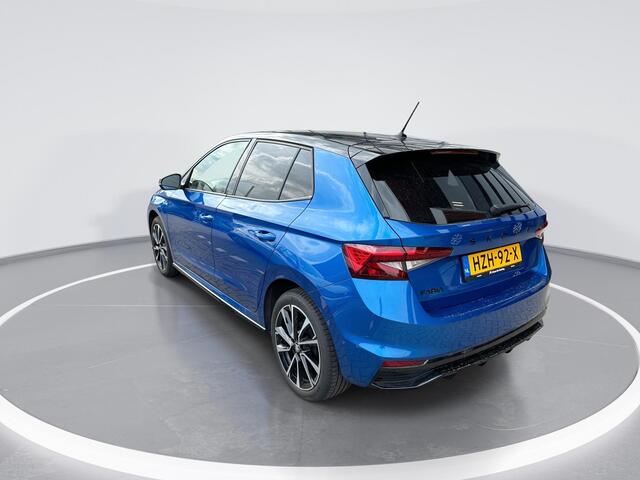 Skoda FABIA 1.0 TSI 115pk DSG Monte Carlo · Camera · Keyless · Apple/Android Car Play · Stoelverwarming · Sportstoelen · 17"Velgen · Garantie t/m 14-08-2029 of 100.000km