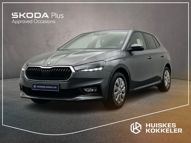 Skoda FABIA Selection 1.0 TSI 95pk Cruise control, App connect, Parkeersensor achter, LED koplampen, Airco, DAB, Radio, Bluetooth