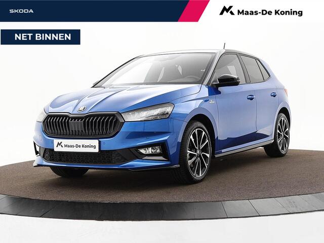 Skoda FABIA 1.0 TSI 115pk DSG Monte Carlo · Camera · Keyless · Apple/Android Car Play · Stoelverwarming · Sportstoelen · 17"Velgen · Garantie t/m 14-08-2029 of 100.000km