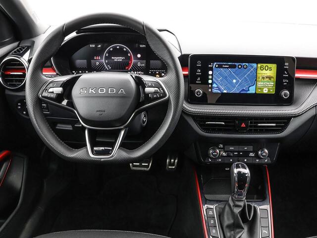 Skoda FABIA 1.0 TSI 115pk DSG Monte Carlo · Camera · Keyless · Apple/Android Car Play · Stoelverwarming · Sportstoelen · 17"Velgen · Garantie t/m 14-08-2029 of 100.000km