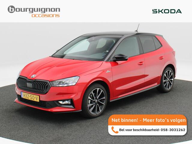 Skoda FABIA 1.0 TSi Monte Carlo 115 Pk | Stoelverwarming | Camera | Climatronic | CarPlay | Cruise Control | 17 Inch | 27.303 Km !!