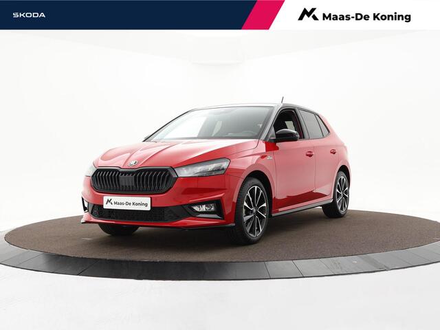 Skoda FABIA 1.0 TSI 115pk DSG Monte Carlo · Camera · Keyless · Apple/Android Car Play · Sportstoelen · Cruise Control · Stoelverwarming · Garantie t/m 18-08-2029 of 100.000km