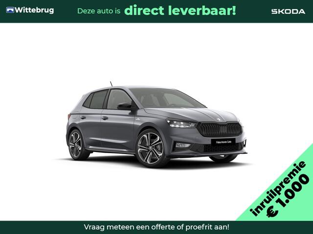 Skoda FABIA 1.0 TSI Monte Carlo ¤ 1.000,00 inruilpremie