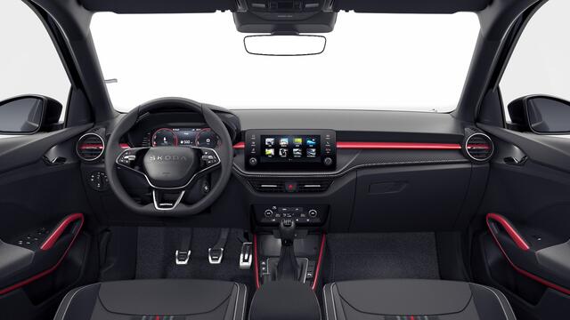 Skoda FABIA 1.0 TSI Greentech 115 DSG-7 Monte Carlo | Achteruitrijcamera | Cruise control met speedlimiter | Driver Activity Assistant, vermoeidheid waarschuwingssysteem