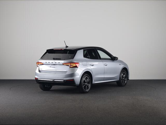 Skoda FABIA 1.0 TSI Monte Carlo | Smokey Diamond Metallic | Hill start Assist | Verwarmbare Voorstoelen | Draadloze Carplay