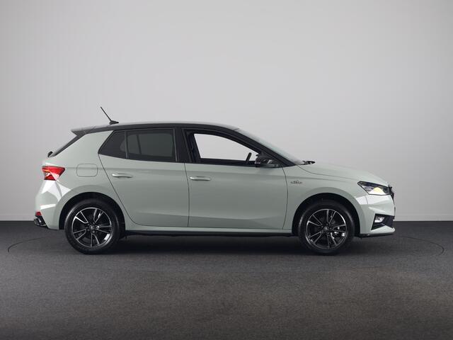 Skoda FABIA 1.0 TSI Monte Carlo | Timiano Green Black Magic | Travel Assist Pakket | Verwarmbare Voorstoelen | Hill Start Assist