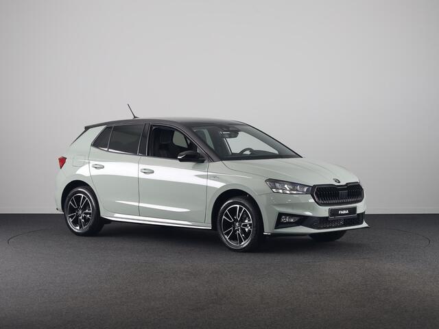 Skoda FABIA 1.0 TSI Monte Carlo | Timiano Green Black Magic | Travel Assist Pakket | Verwarmbare Voorstoelen | Hill Start Assist
