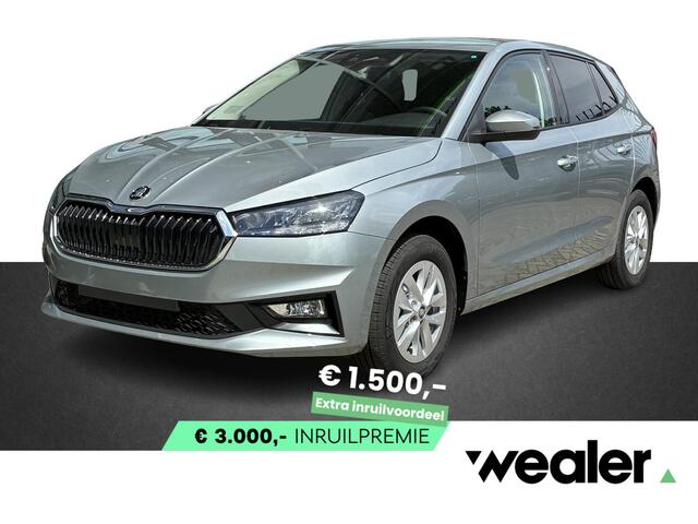 Skoda FABIA Selection 1.0 TSI 95 PK | Getitnt glas | 16" Lichtmetalen velgen | Apple Carplay/Android Auto |