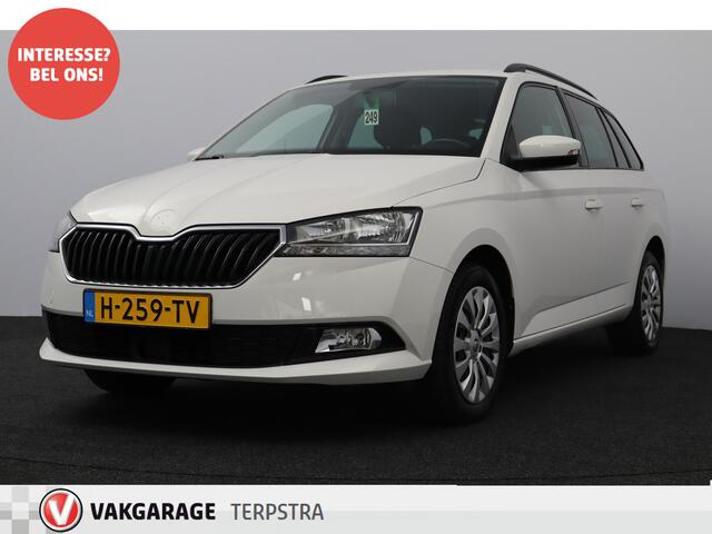 Skoda FABIA Combi 1.0 TSI Ambition /Trekhaak! /Apple + Android /Navi /Airco /Cruise /Elek. pakket /Bluetooth /LED Dagrijverl. /PDC /Mistlampen /Dakrails /Isofix /Armsteun.