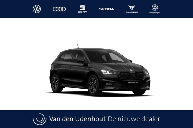 Skoda FABIA 1.0 TSI Greentech 95 5MT Monte Carlo | Achteruitrijcamera | Cruise control met speedlimiter | Driver Activity Assistant, vermoeidheid waarschuwingssysteem