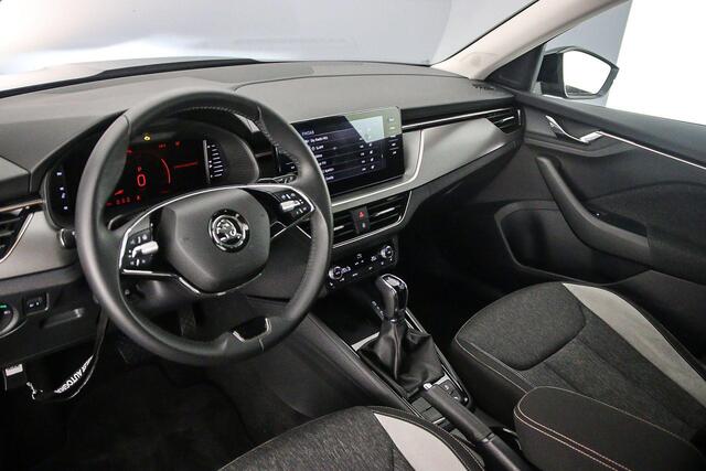 Skoda Kamiq Business Edition 1.5 TSI 150pk DSG Automaat Adaptive cruise control, Achteruitrijcamera, Navigatie, Parkeersensoren, LED koplampen, Stoelverwarming, Airco, DAB, Radio, App connect