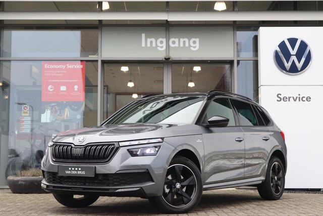 Skoda Kamiq 1.0 TSI 110 pk Monte Carlo | Panoramadak | Camera | Climatronic | App Connect | LED | Adaptive Cruise | Keyless | 17'' LM | Fabrieksgarantie tot 29-11-2026 of 60.000km