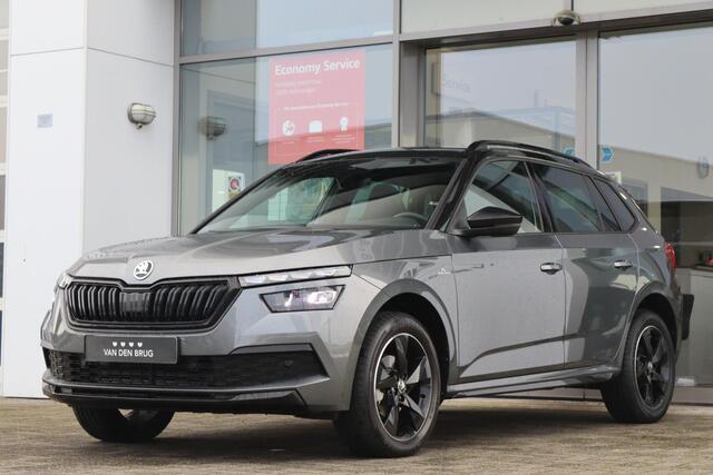 Skoda Kamiq 1.0 TSI 110 pk Monte Carlo | Panoramadak | Camera | Climatronic | App Connect | LED | Adaptive Cruise | Keyless | 17'' LM | Fabrieksgarantie tot 29-11-2026 of 60.000km