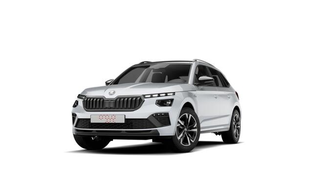 Skoda Kamiq 1.0 TSI Greentech 115 DSG-7 Monte Carlo Automaat | Verwarmbare stoelen voor | Virtual Cockpit (digitaal instrumentenpaneel) met 10,2 inch kleurenscherm | Achteruitrijcamera