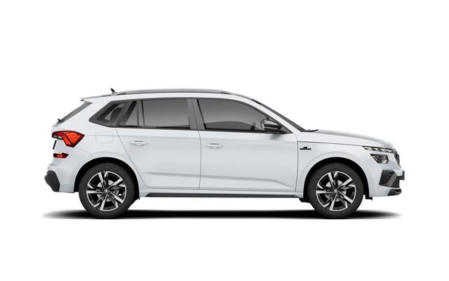 Skoda Kamiq 1.0 TSI Greentech 115 DSG-7 Monte Carlo Automaat | Verwarmbare stoelen voor | Virtual Cockpit (digitaal instrumentenpaneel) met 10,2 inch kleurenscherm | Achteruitrijcamera