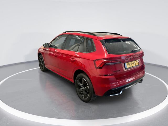Skoda Kamiq 1.0 Tsi 110pk DSG Monte Carlo · Apple/Android Car Play · Camera · Keyless · Glazendak · P-Sensoren · 17'' Inch · Garantie t/m 29-11-2028 of 100.000km